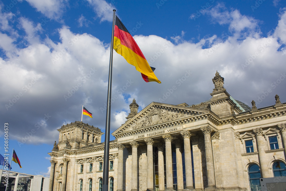 Reichstag in Berlin, Germany	