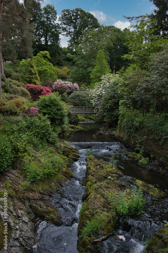 Bodnant Gardens, Colony Bay, North Wales. May 2022 Bodnant Gardens, Colony Bay, North Wales. May 2022