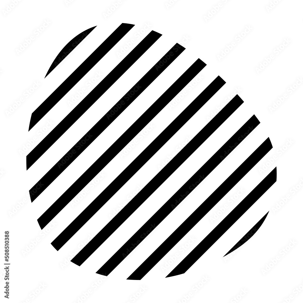 Naklejka premium organic line pattern shape 