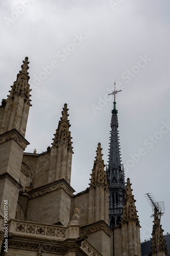 Les piques de la Cathédrale Notre-dame d'Amiens.