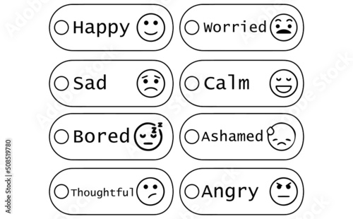 Labels to express feelings