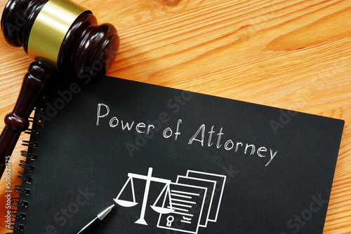 Power of Attorney is shown using the text