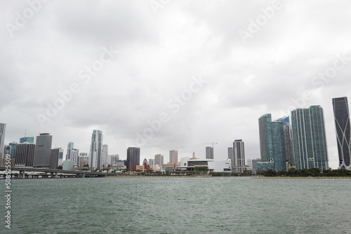 Coast of Miami, Florida on a cloudy day © Andres Serna