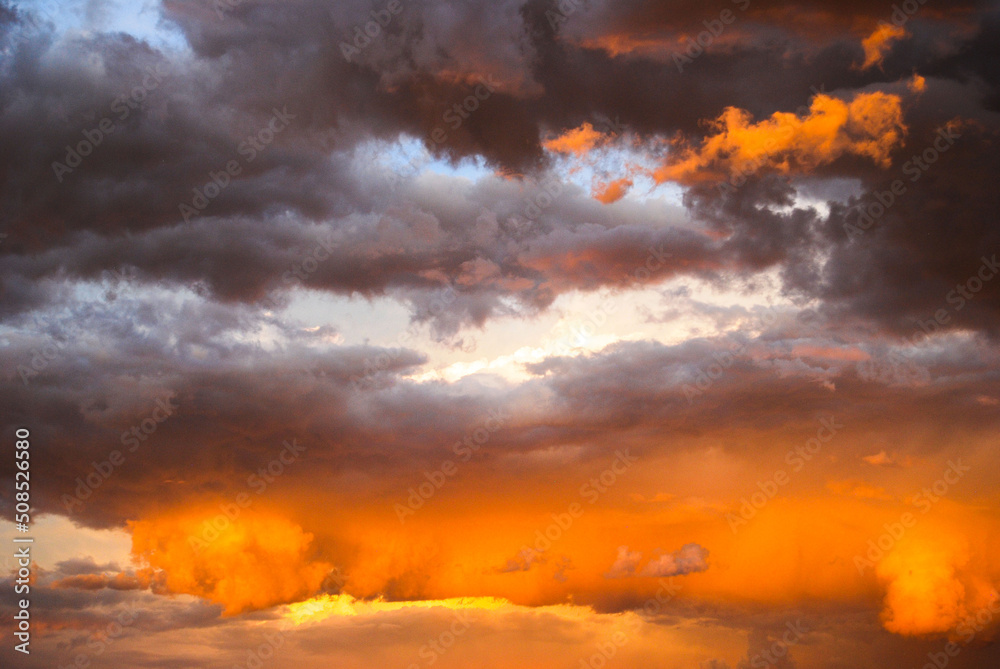 Obraz premium fire in the sky