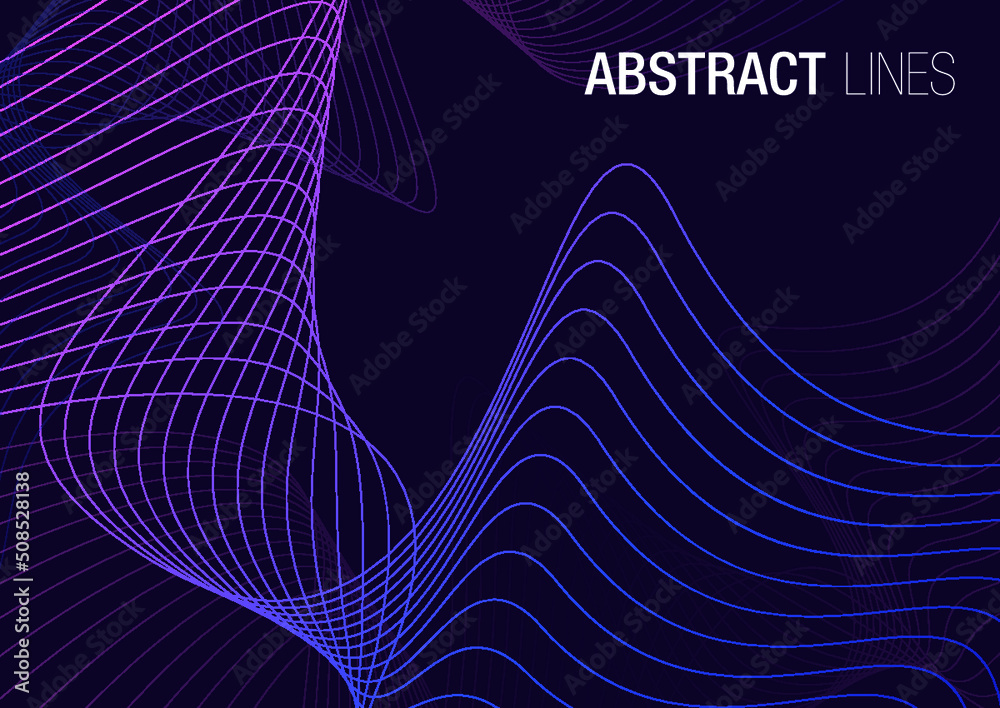 fondo lineal abstracto morado con patrones de lineas elegantefondo futurista de tecnología