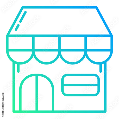 shop icon with transparent background