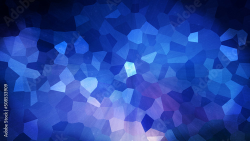 Blue crystalized background stars universe. Dark modern pattern background. 