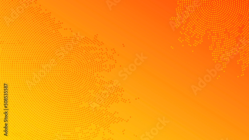 Halftoned Circle Pattern Background for Your Next Presentation