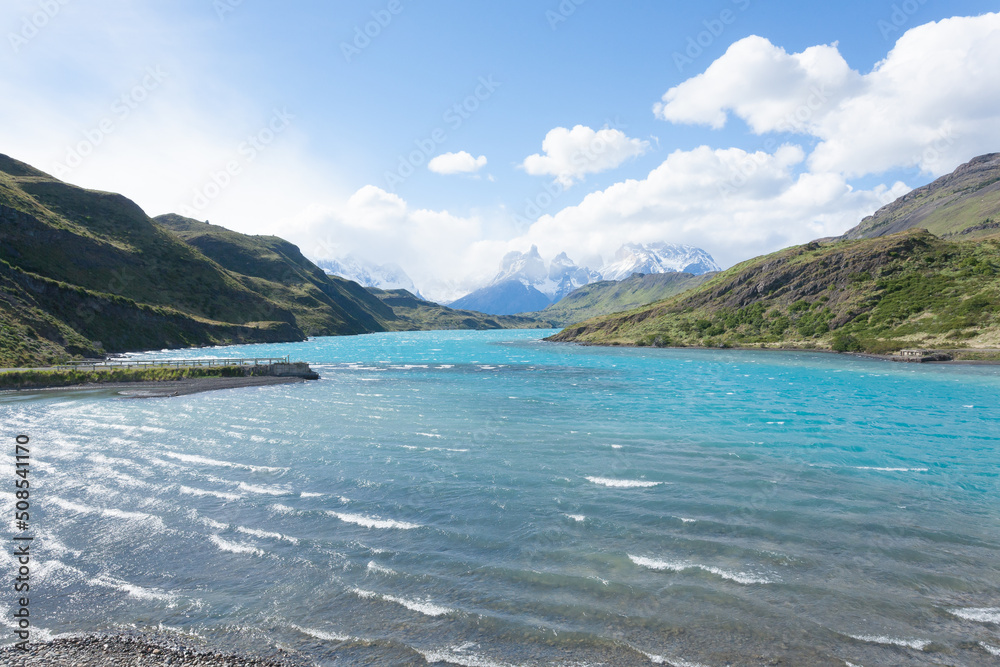 Obraz premium Torres del Paine National Park landscape, Chile