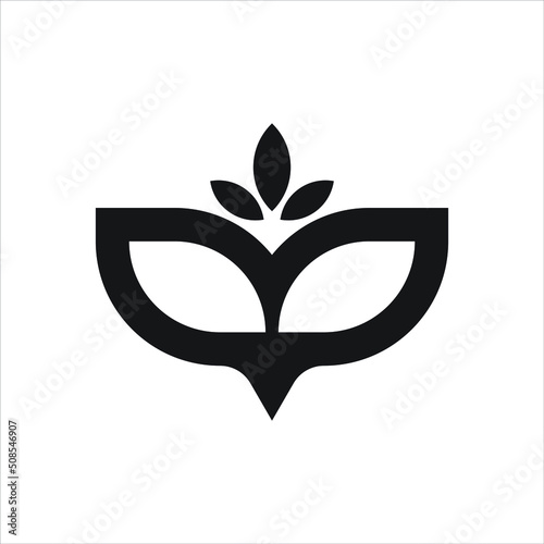 Mask icon design isolated on white background