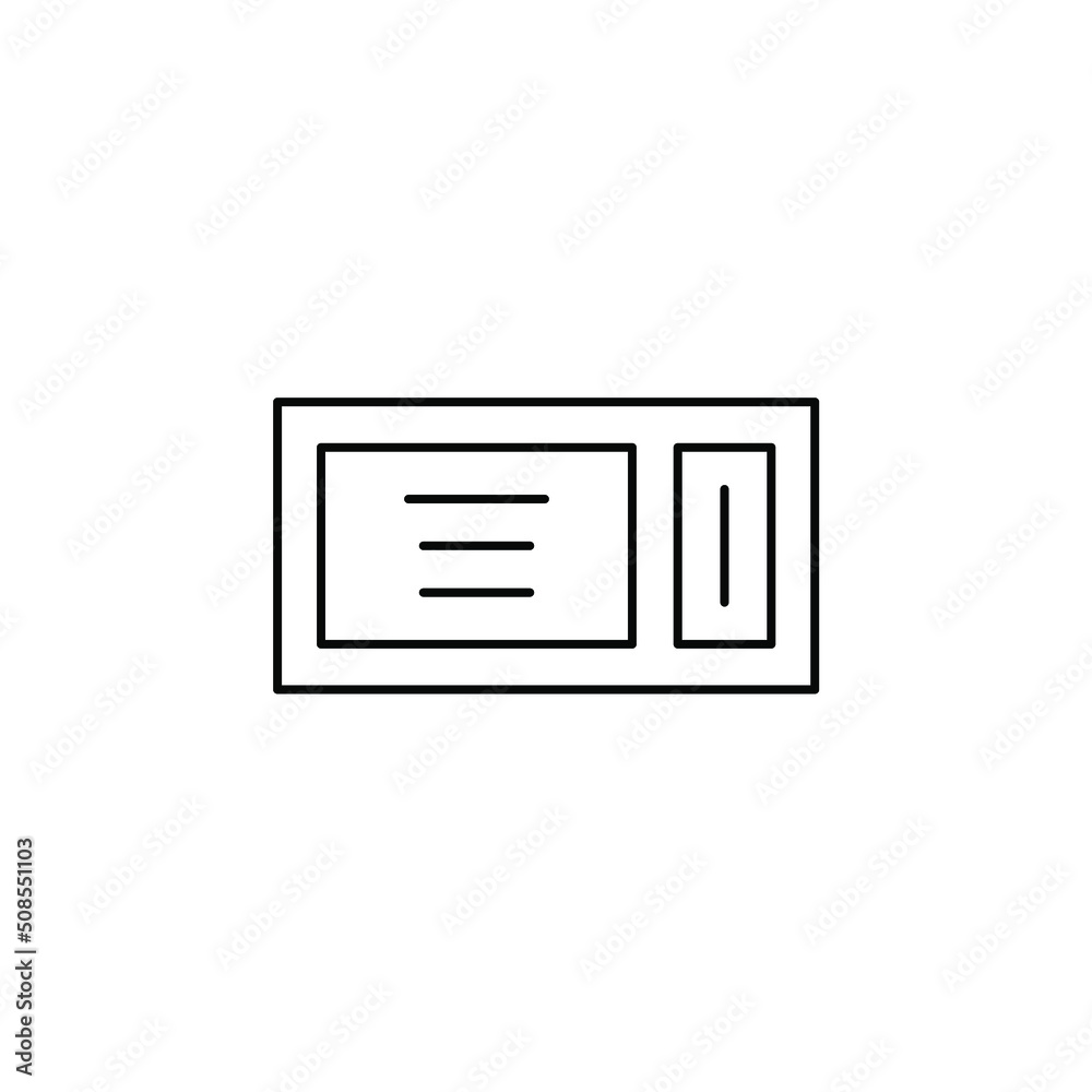 Ticket, Pass, Event, Voucher Thin Line Icon Vector Illustration Logo Template. Suitable For Many Purposes. Ticket, Pass, Event, Voucher Thin Line Icon Vector Illustration Logo Template. Suitable For Many Purposes.