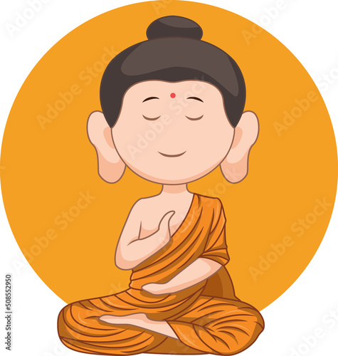 Buddha Purnima or Vesak Day in Meditation