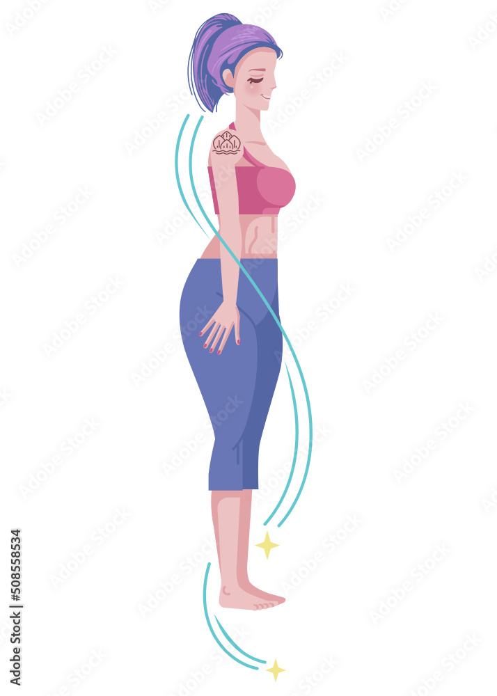 yoga girl showing various yoga positions yoga girl showing various yoga positions