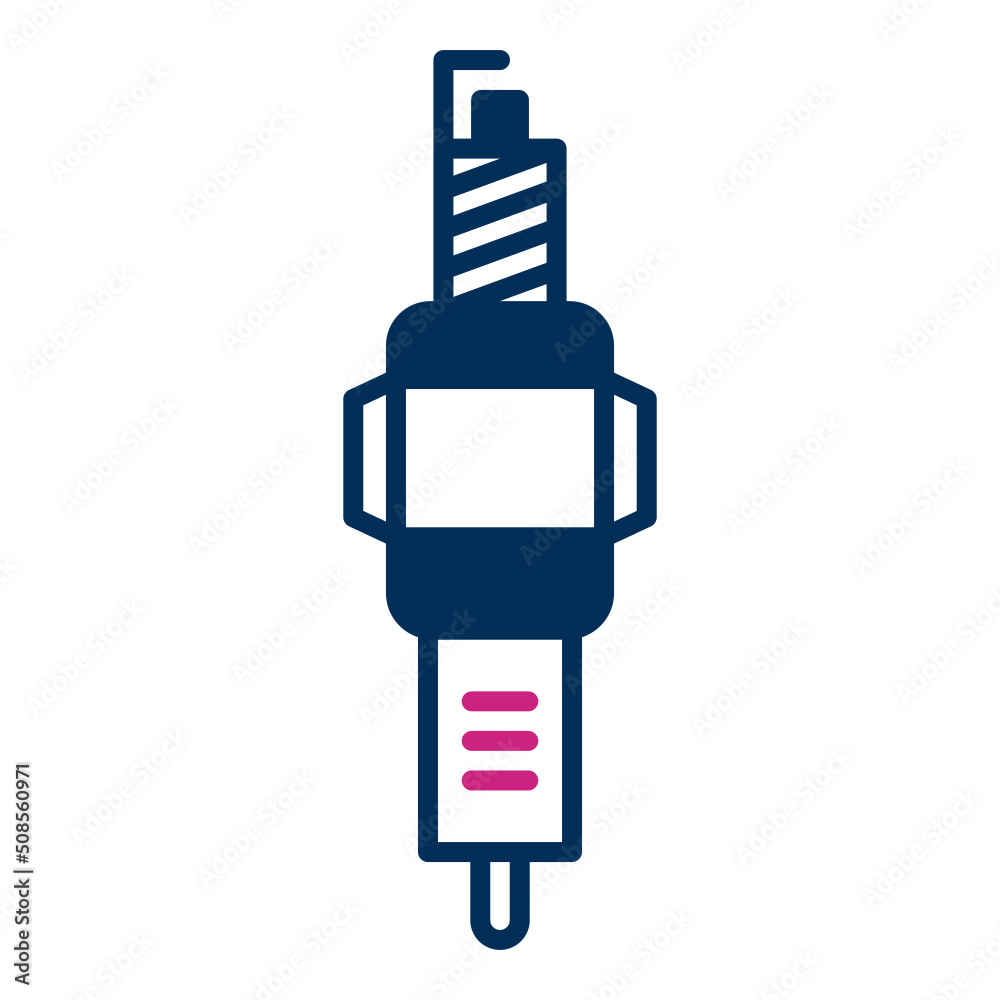 vehicle spark plug icon on transparent background vehicle spark plug icon on transparent background