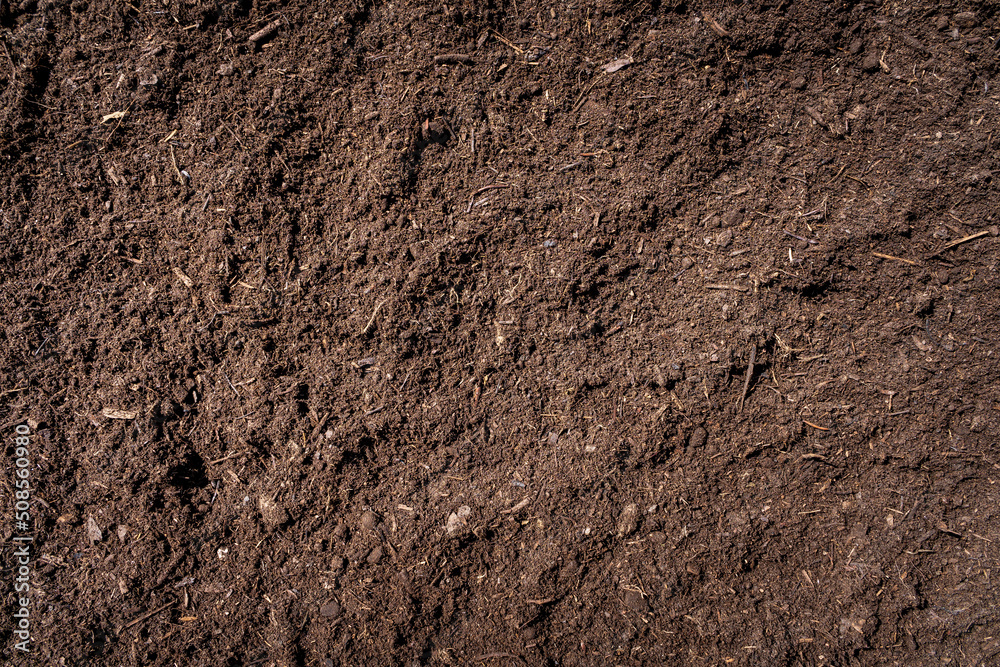Close up of Soil background Close up of Soil background