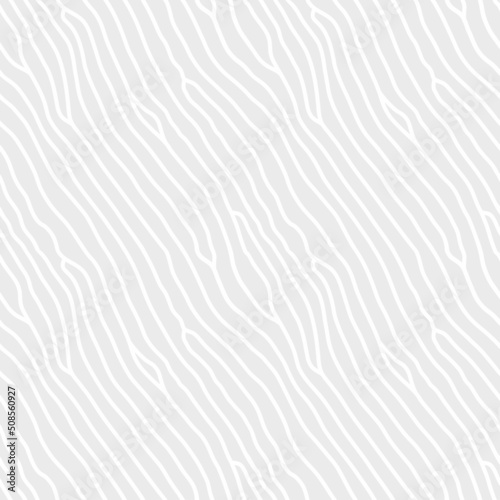 White seamless organic texture. Abstract fingerprint pattern  nature surface. Dunes rippling waves pattern. Desert surface terrain. Vector background  