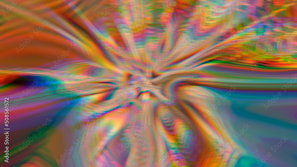 Abstract multicolored textured luminous background.