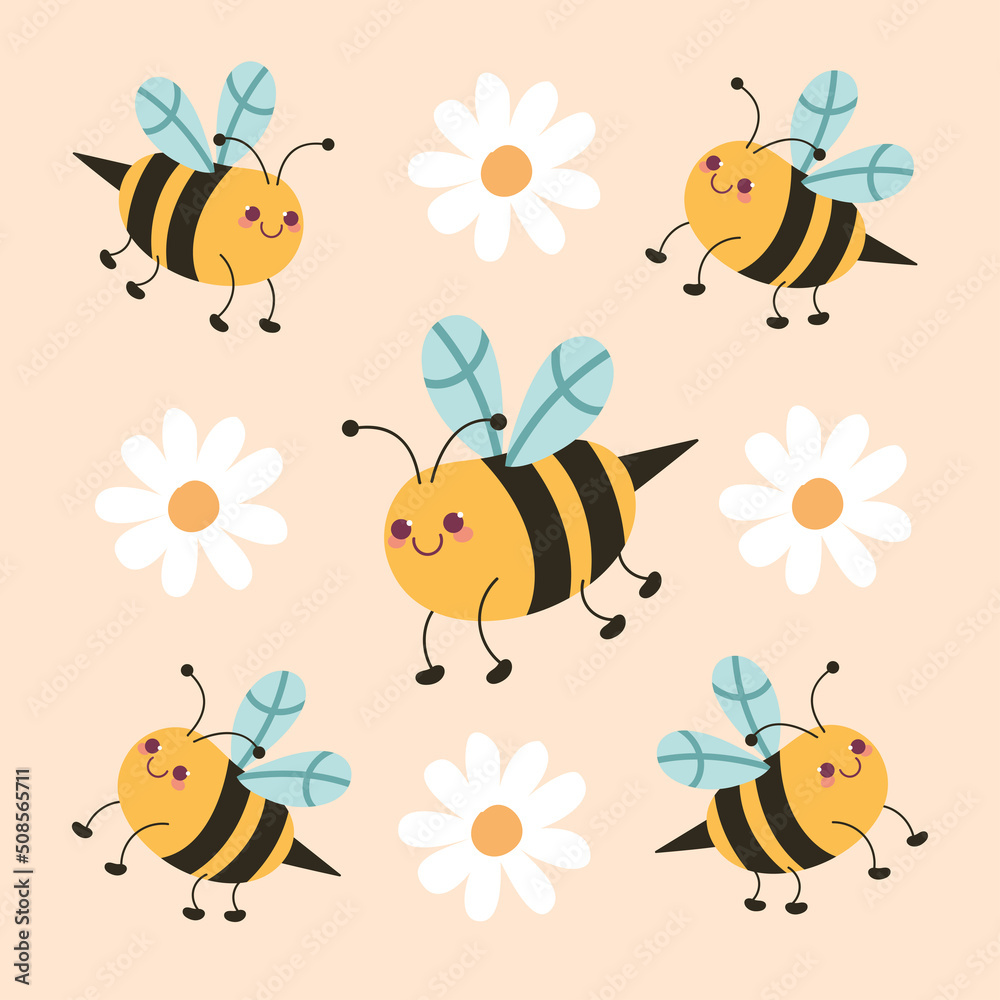 white flowers and bees white flowers and bees