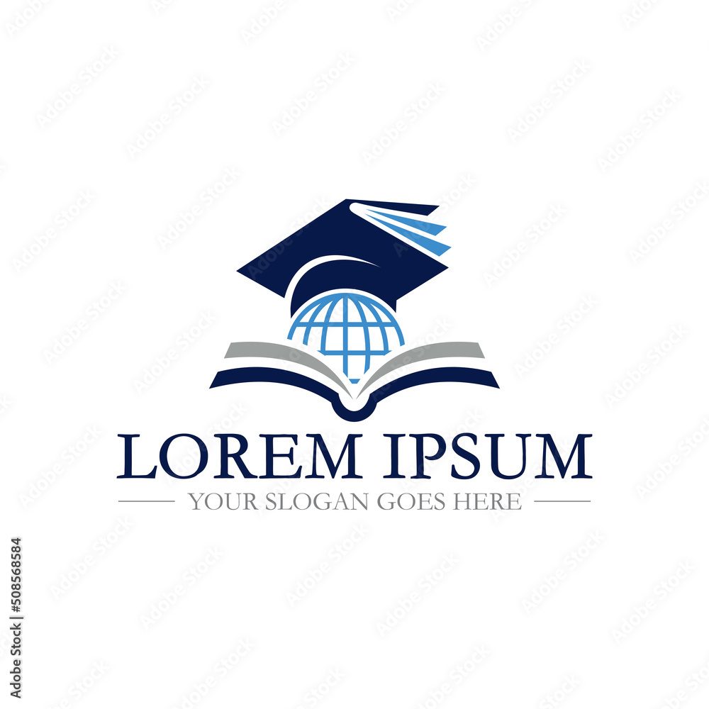 Fototapeta premium education logo , university logo vector