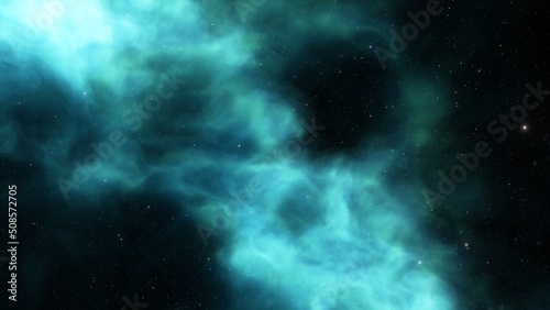 Universe filled with stars  nebula and galaxy