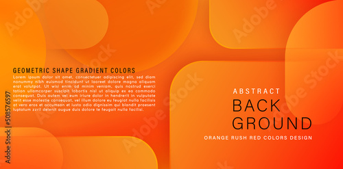 abstract geometrical shaped orange background with place for text, ads campaign business, advertisement agency, catalogue product display, catalog signs, launch event product backdrop, billboards webs