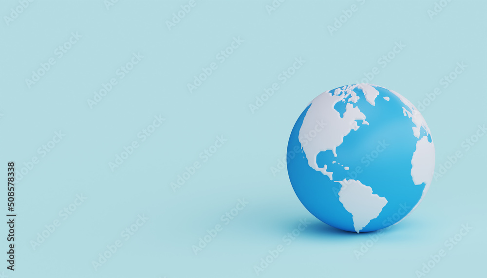 3d Earth world map illustration globe. 3d render illustration. 3d Earth world map illustration globe. 3d render illustration.