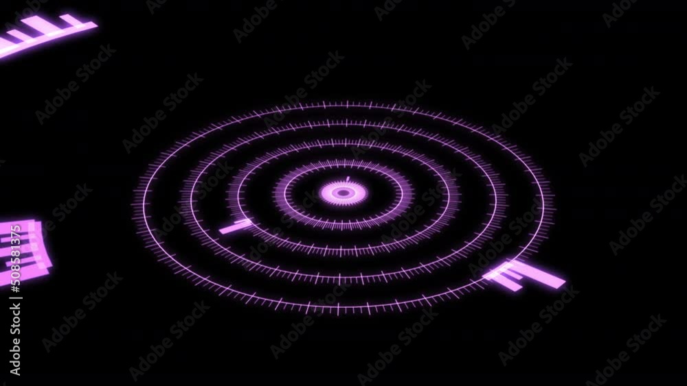 3D HUD Arc Audio Reactive Equalizer Tribal Purple X60 Degrees Large VJ Loop Animation 02 3D HUD Arc Audio Reactive Equalizer Tribal Purple X60 Degrees Large VJ Loop Animation 02
