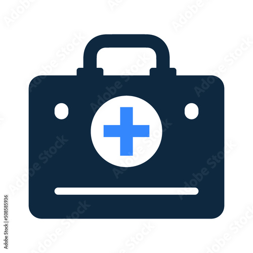 Emergency medicine, medical help icon. Simple editable vector illustration.