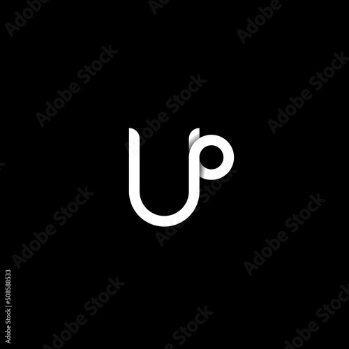 creative letter u logo design
