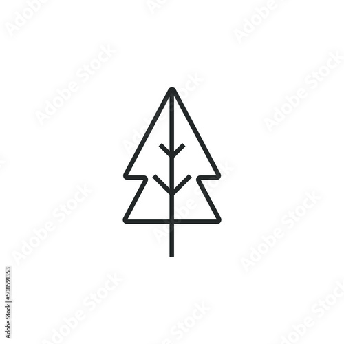 Free Download simple tree icon on white background - GFXLoad