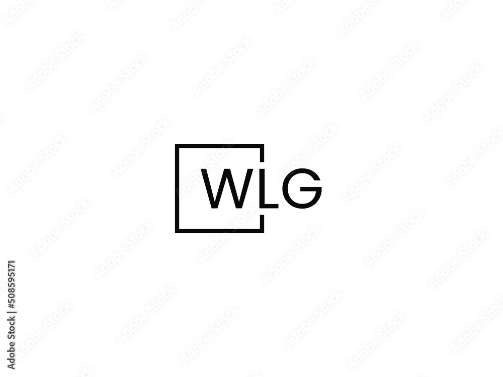 WLG Letter Initial Logo Design Vector Illustration WLG Letter Initial Logo Design Vector Illustration