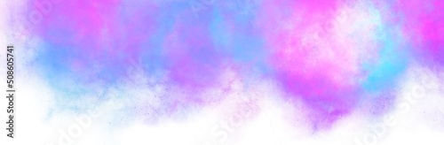 magic smoke background. abstract colorful cloud with space