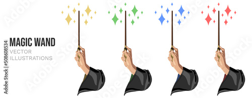 Magic Wand Illustrations