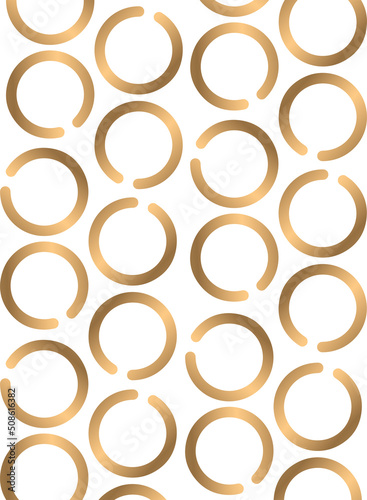 White background with abstract pattern of circles