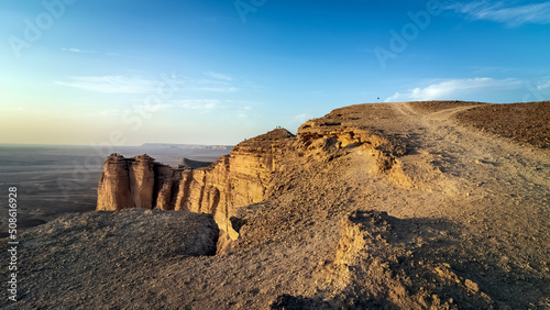 landmark and popular tourist destination near Riyadh -Saudi Arabia.