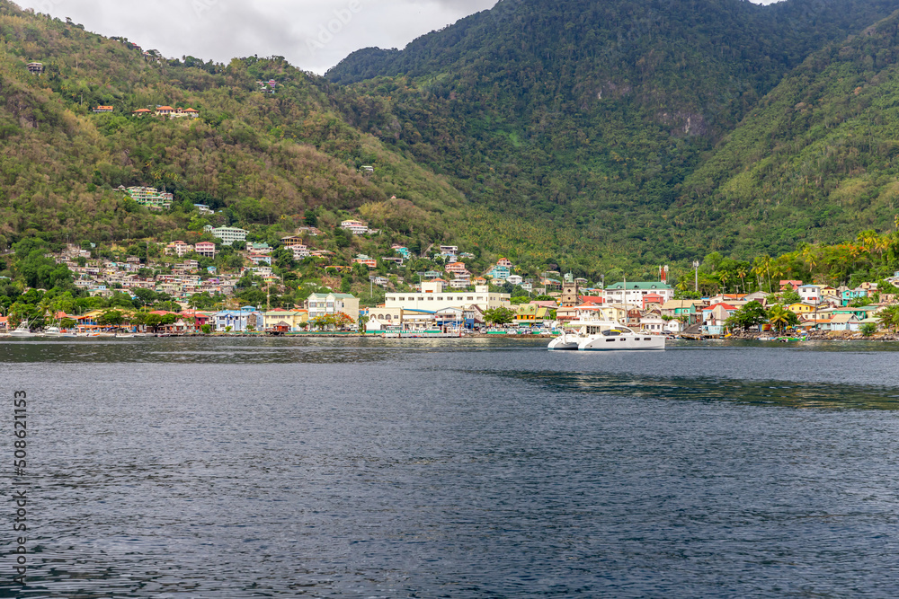 Soufriere view, Saint Lucia