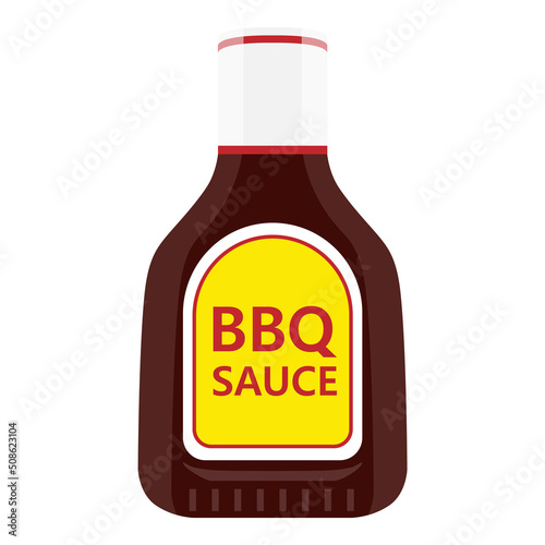 BBQ barbecue sauce bottle