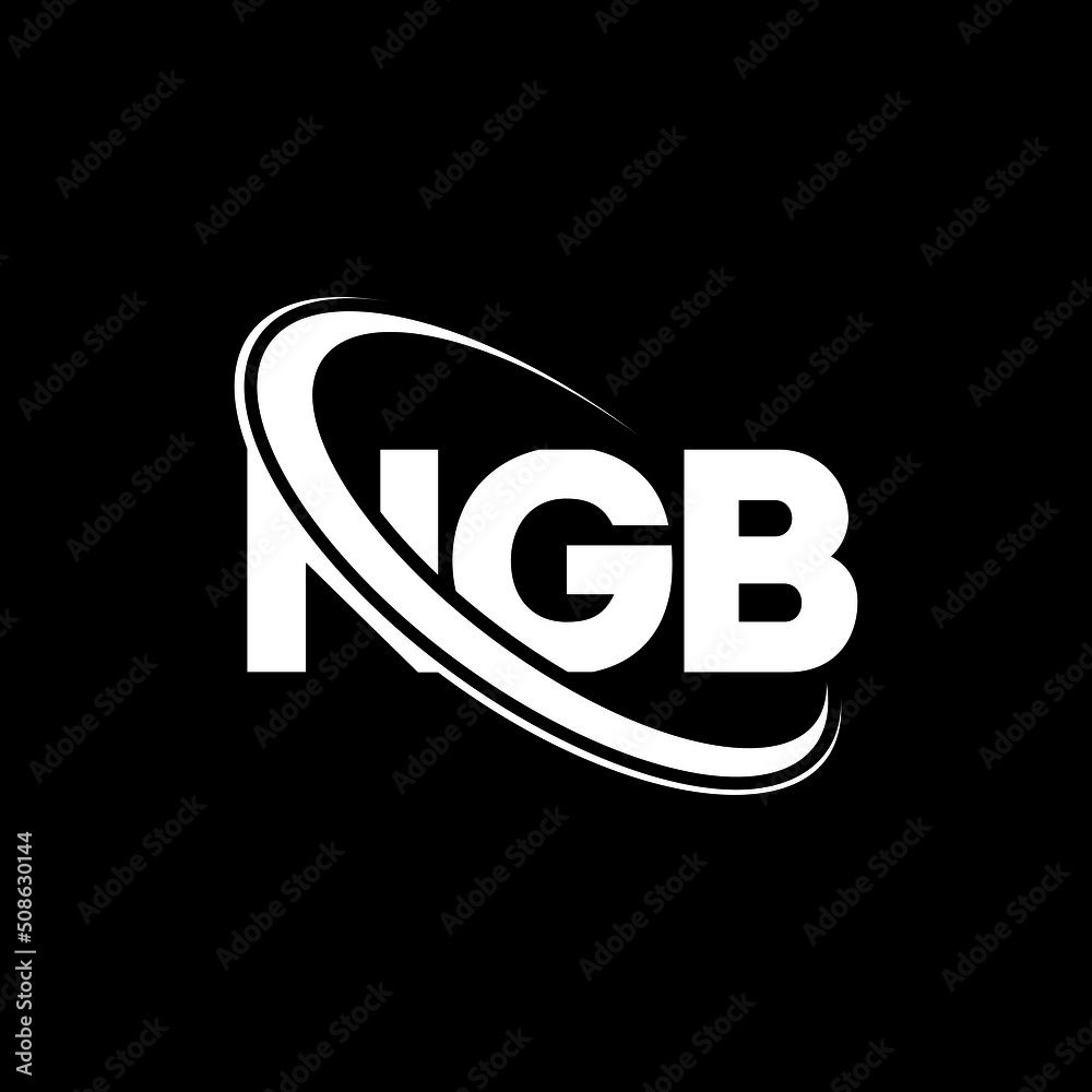 Vetor de NGB logo. NGB letter. NGB letter logo design. Initials NGB