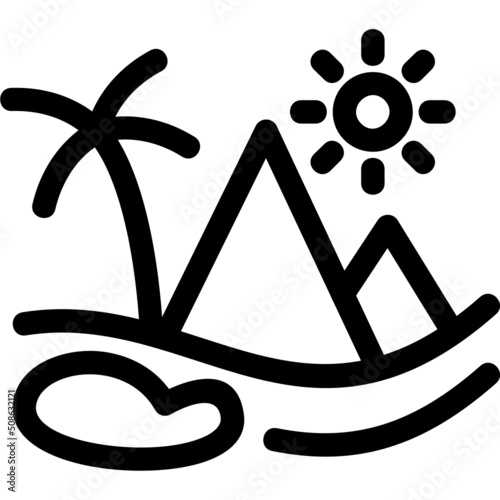 Desert Oasis Icon