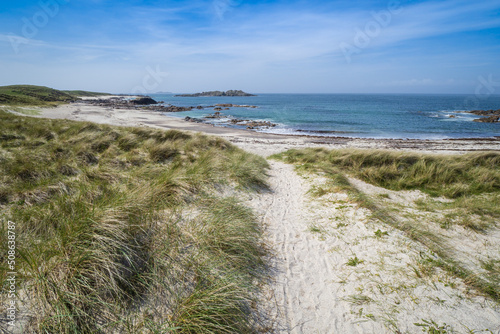 Traigh  an - t  Suidhe beach on the Isle of Iona