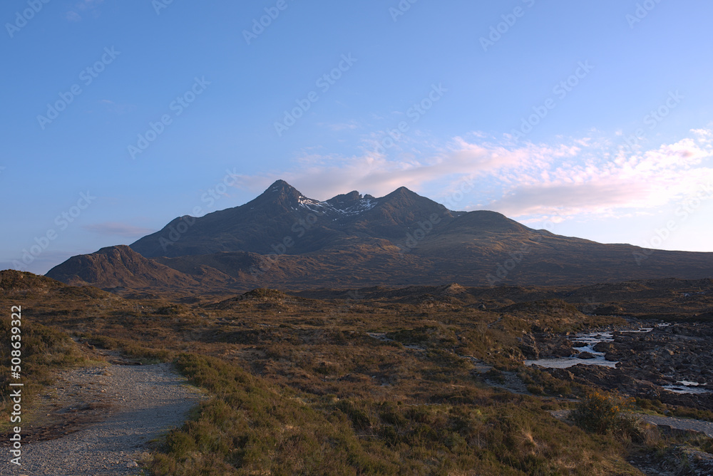 Scottish mountain landscape