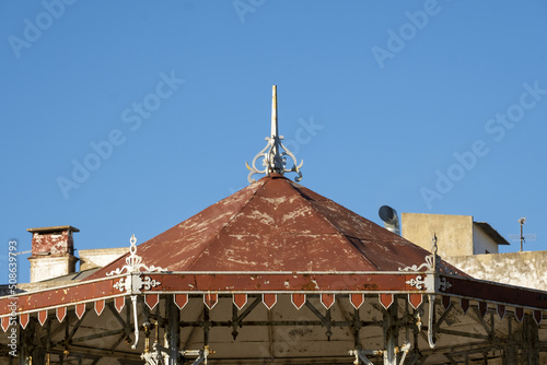 bandstand in iron gazebo designs in Faro, algarve, Portugal