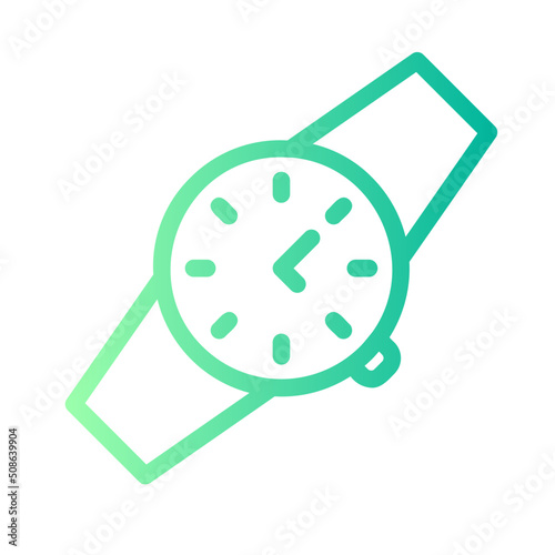 wristwatch gradient icon