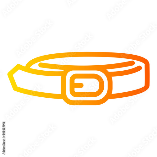 belt gradient icon
