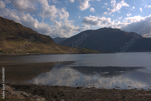Obraz na płótnie lake and mountains w salonie