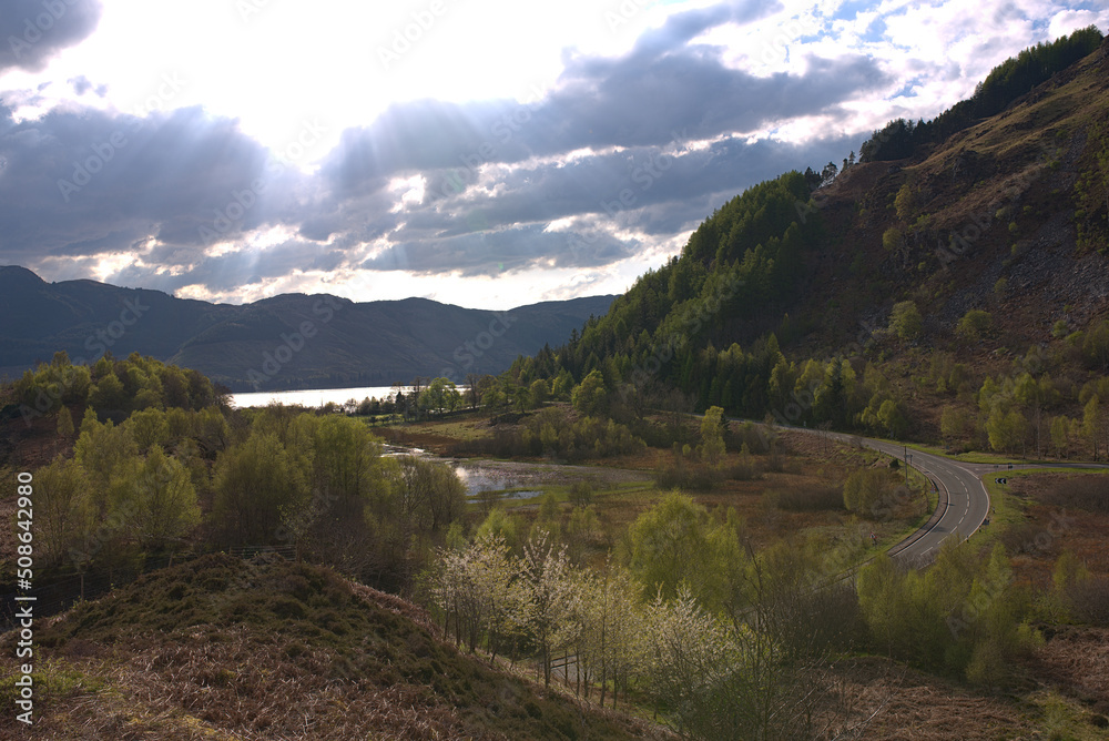 lake in the mountains
