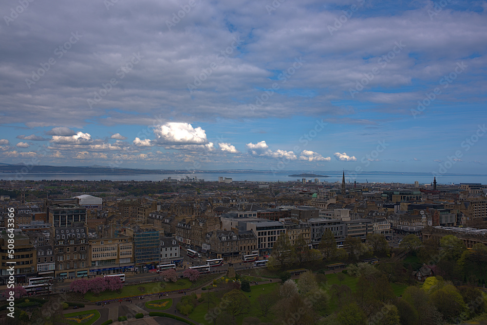view of the city