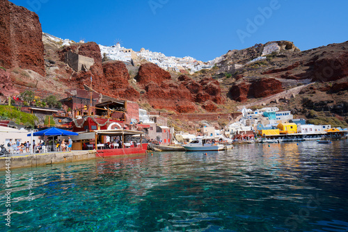 Amoudi bay, Santorini, Greece