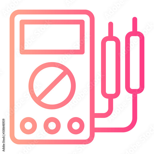 Multimeter gradient icon