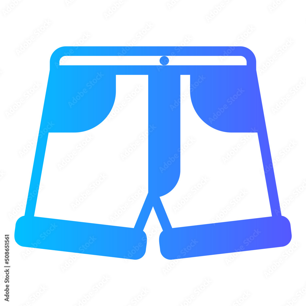 shorts gradient icon shorts gradient icon